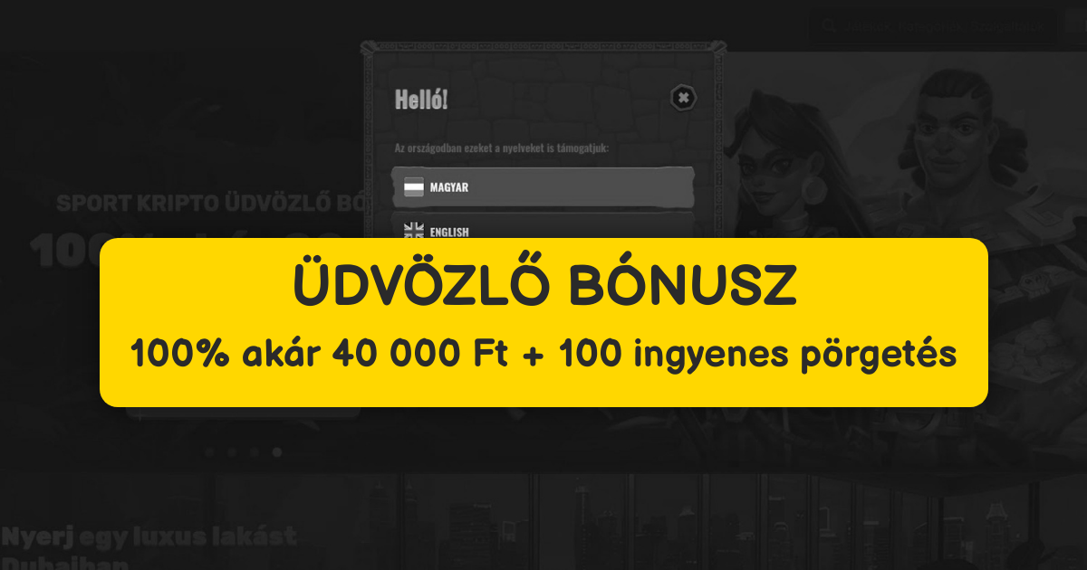 Spinaga Casino welcome bonus